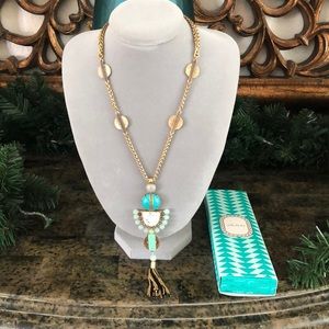 Stella & Dot Genevieve Tassel Necklace